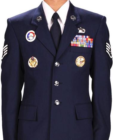 USAF MASTER SPACE OPERATIONS QUAL BADGE MESS DRESS 